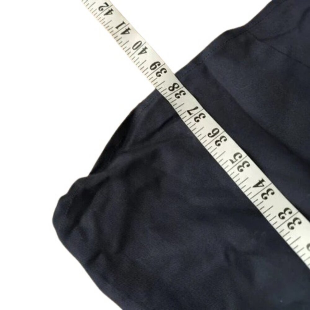 Eve Gravel navy blue long sleeve dress size L - Picture 8 of 8